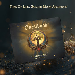 Libro De Visitas Tree of Life – Moonlit Enlightenment 
