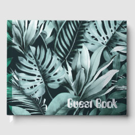 Libro De Visitas Tropical Leaves