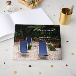 Libro De Visitas Tumbonas Reserva de Jubilación Personalizada 1