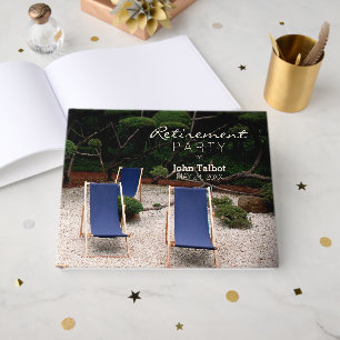 Libro De Visitas Tumbonas Reserva de Jubilación Personalizada 1