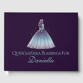 Libro De Visitas Twilight Purple Quinceañera