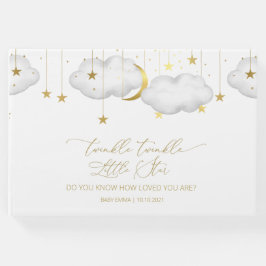 Libro De Visitas Twinkle Twinkle Little Star Guestbook, Moon Clouds