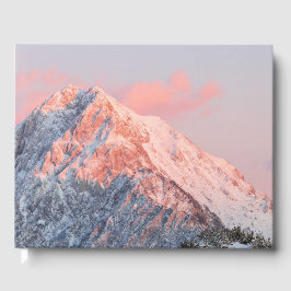 Libro De Visitas Última luz solar en la montaña Storžič, Eslovenia