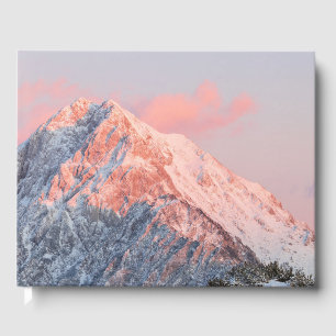 Libro De Visitas Última luz solar en la montaña Storžič, Eslovenia