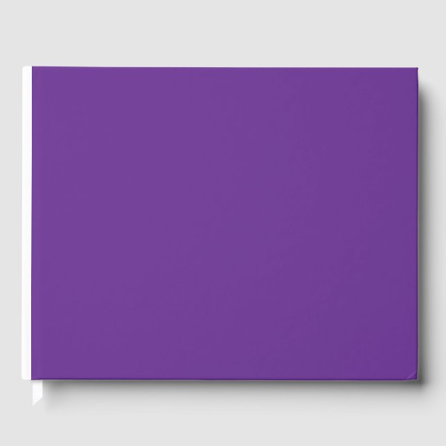 Libro De Visitas un fondo morado con (Anverso)