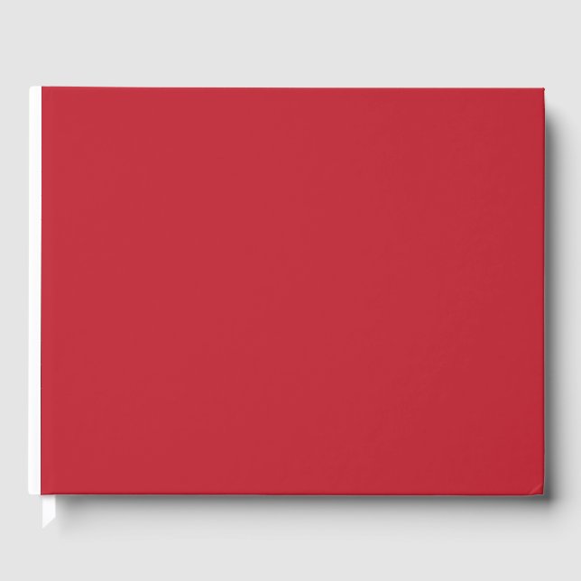 Libro De Visitas un fondo rojo con (Anverso)