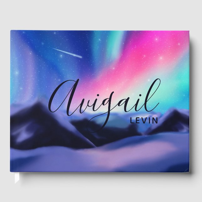 Libro De Visitas Un millón de sueños de Aurora (Anverso)