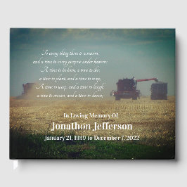 Libro De Visitas "Un momento para cosechar" se combina en el monume