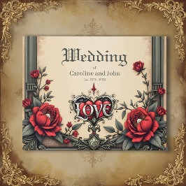 Libro De Visitas Un romance gótico. Un estilo gótico ornamentado