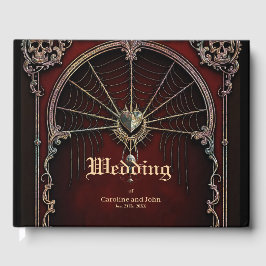 Libro De Visitas Un toque de magia gótica,