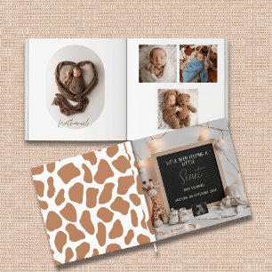 Libro De Visitas Una jirafa muy bien sentada Keepsake baby book