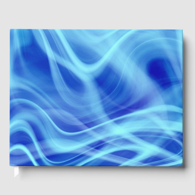 Libro De Visitas Una niebla azul mística (Anverso)