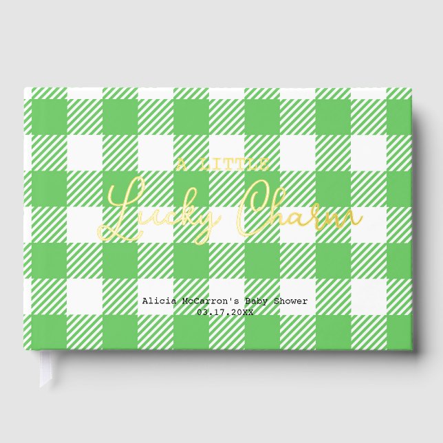 Libro De Visitas Una pequeña ducha con encanto (Anverso)