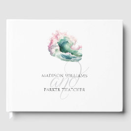 Libro De Visitas Una simple y elegante ola de bodas en la playa