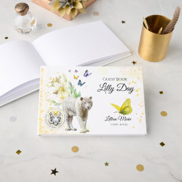 Libro De Visitas Valiente Proyecto Mariposa Personalizado Mensaje d