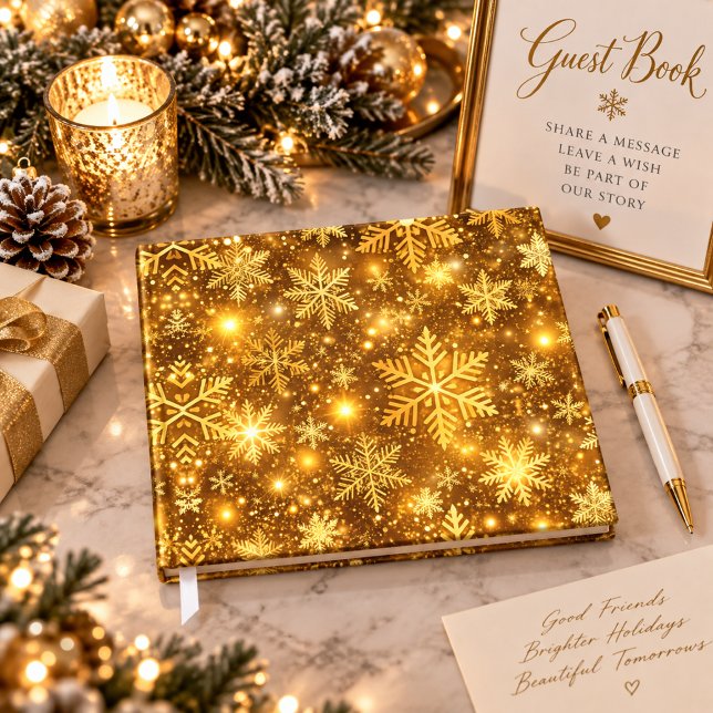 Libro De Visitas Vals de Navidad Luminoso (Holiday Season 9/1-10/31)