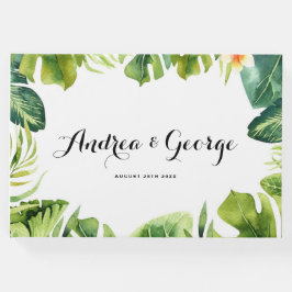 Libro De Visitas Vegetación tropical y fonomería Boda II