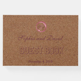 Libro De Visitas Vineyard Cork Stains Red Wine Boda