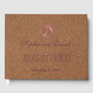 Libro De Visitas Vineyard Cork Stains Red Wine Boda
