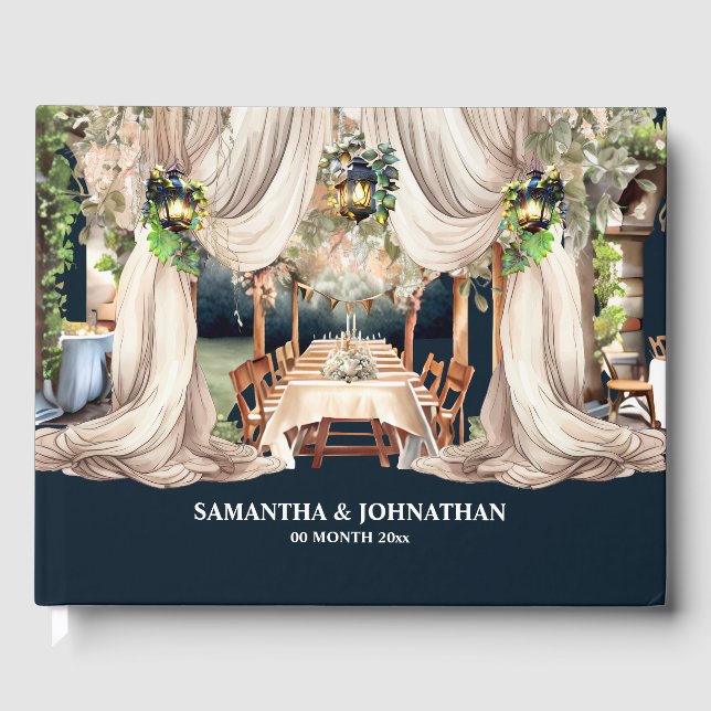 Libro De Visitas Vineyard wine granja de vinos Toscana Italiana (Anverso)