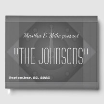 Vintage Hollywood Movie Title Boda Guest Book