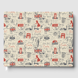 Libro De Visitas Vintage London Guest Book