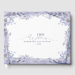 Libro De Visitas Vintage Watercolor Floral Boda Guest Book