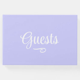 Libro De Visitas Violeta Periwinkle