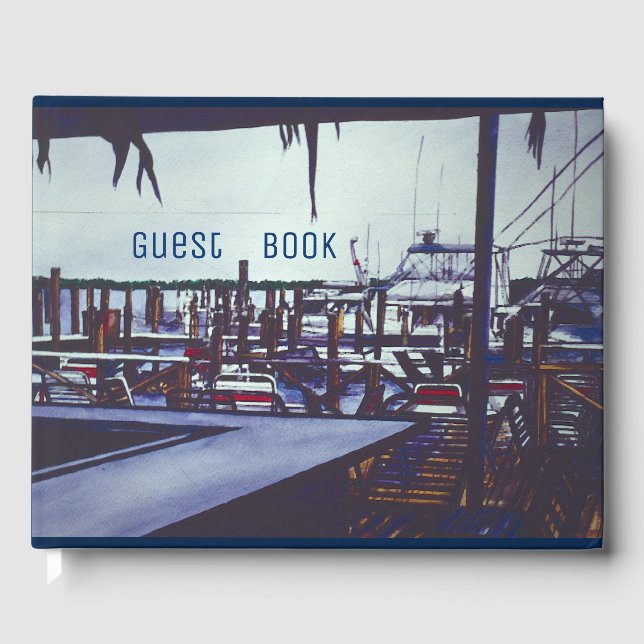 Libro De Visitas Vista de San Valentín, isla del puerto (Anverso)