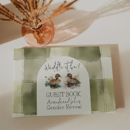 Libro De Visitas Waddle It Be Mallard Duck Gender Revee Guest Book