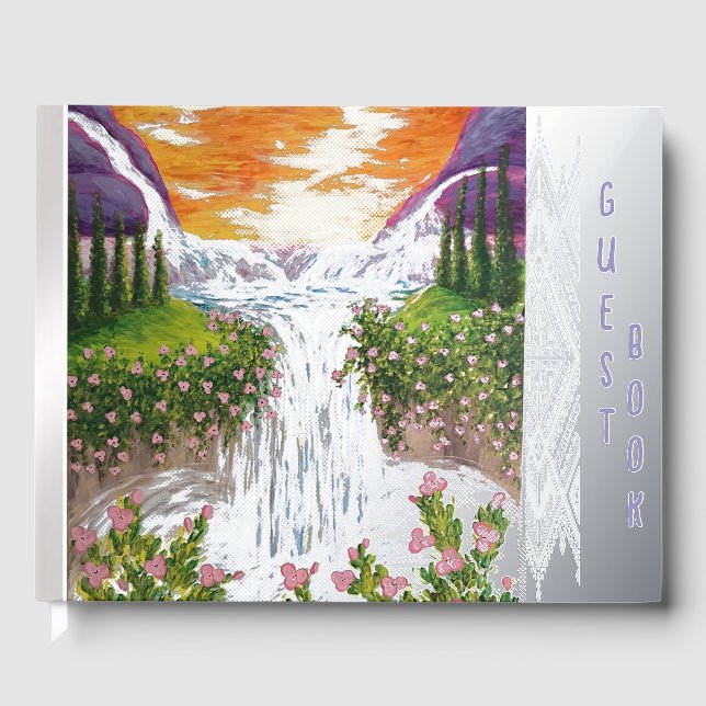 Libro De Visitas Waterfall (Anverso)