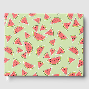 Libro De Visitas Watermelon Green Multi