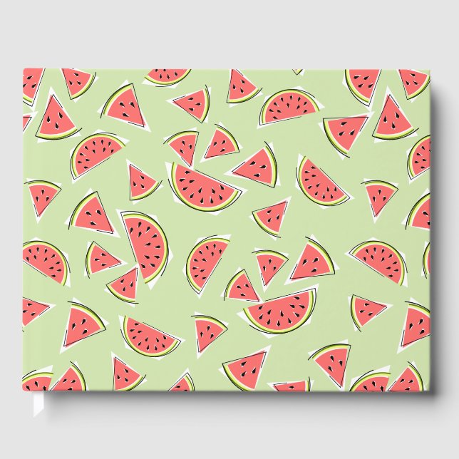 Libro De Visitas Watermelon Green Multi (Anverso)