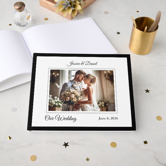 Libro De Visitas Wedding     guest book (Anverso Abierto)