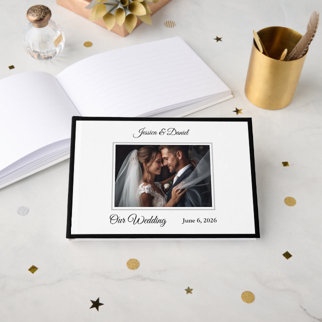 Libro De Visitas Wedding     guest book (Anverso Abierto)