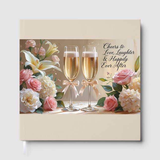 Libro De Visitas Wedding Guest Book. (Anverso)