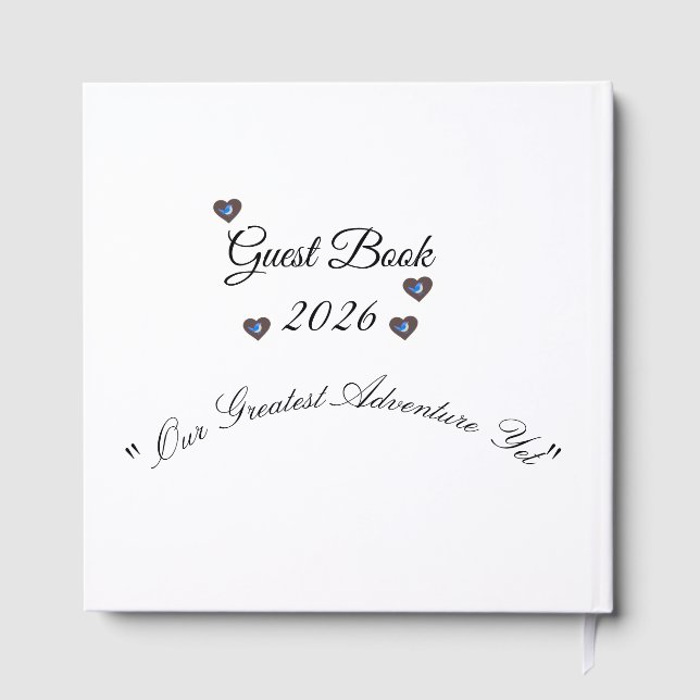 Libro De Visitas Wildlife Lover Wedding memorial Foil Guestbook (Reverso )