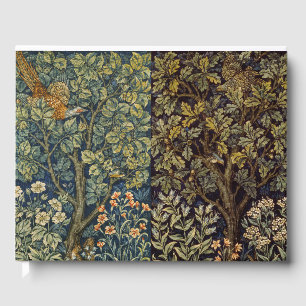 Libro De Visitas William Morris Faisán Árbol Flor