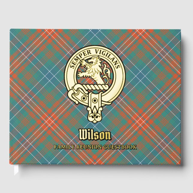 Libro De Visitas Wilson Family Reunion Guest Book (Anverso)