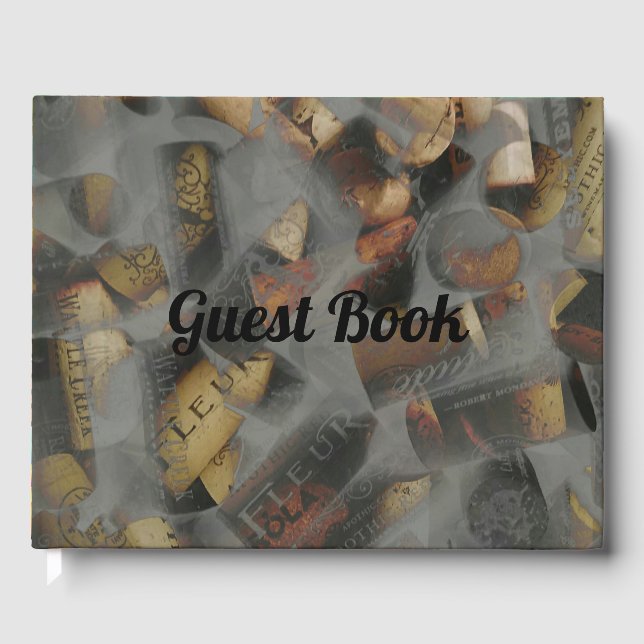 Libro De Visitas Wine Cork Medley (Anverso)