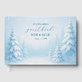Libro De Visitas Winter Wonderland Boda Guest Book