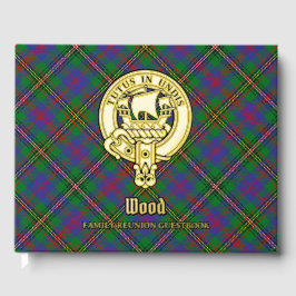 Libro De Visitas Wood Family Reunion Guest Book