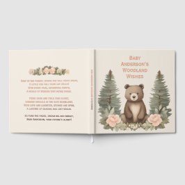 Libro De Visitas Woodland Forest Bear