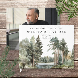 Libro De Visitas Woodland Lake In Loving Memory Funeral Photo