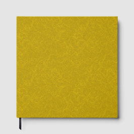 Libro De Visitas Yellow textured surface with swirling pattern