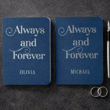 Libro de votos de boda del novio y la novia modern