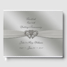 Libro del 25º aniversario del Boda Classic Silver