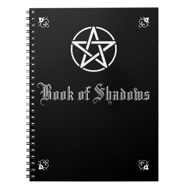 Libro del cuaderno de las sombras (Frente)