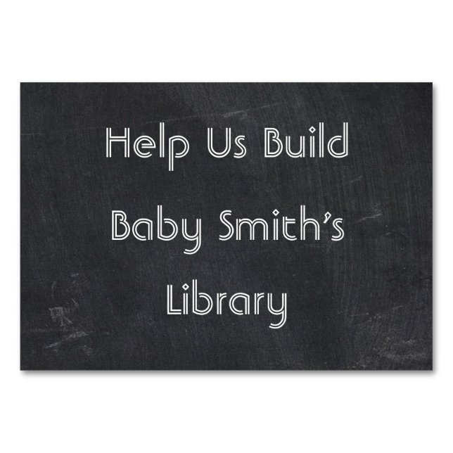 Libro en lugar de tarjeta (Reverso)