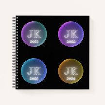 Libro espiral de cuatro años de JK